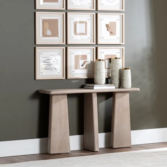 Crestview Collection Kenwood Dark Brown Console Table-1