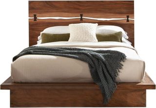 Coaster® Winslow Smokey Walnut/Coffee Bean Queen Bed