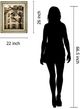 Classy Living Milla White Latin Quarter I 26" Wall Art-2
