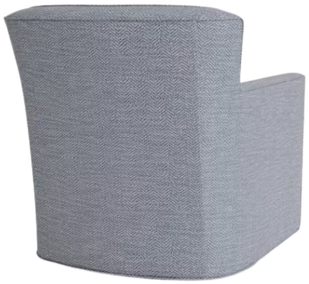 Bassett® Furniture Customizable New American Living Thin Track Arm Swivel Chair-3