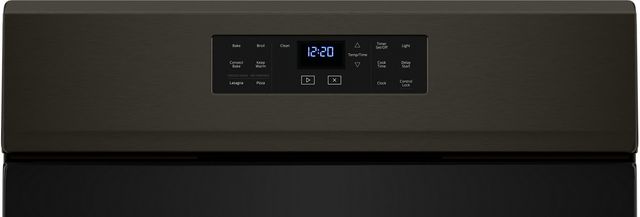 Whirlpool® 30" Fingerprint Resistant Black Stainless Freestanding Gas Range-3