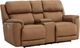HomeStretch Tuscany Butternut Power Reclining Loveseat-0