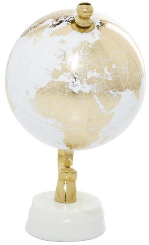 Deco Marche Gold 11" Globe-1