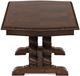 Bernards Coventry Brown Trestle Dining Table-2