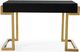 TOV Furniture Majesty Black/Gold Desk-3