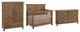 Westwood Design Westfield 3-Piece Harvest Brown Nursery Bedroom Set-0