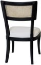 Harp & Finial® Thiago 2-Piece Black/Cream/Natural Dining Chair Set-2