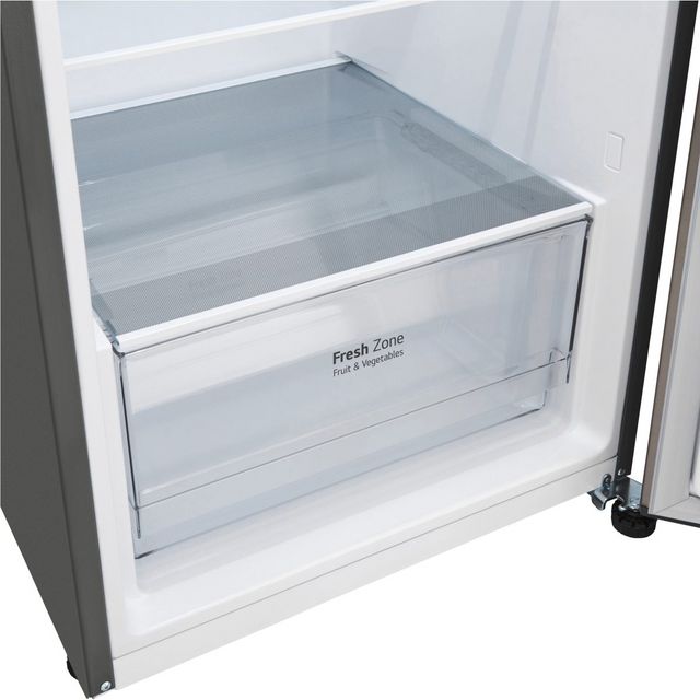 LG 11.1 Cu. Ft. Stainless Steel Look Counter Depth Top Freezer Refrigerator-8