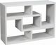 Coaster® Velma White Convertible TV Console And Bookcase-2