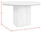 Elements International Rosalie Natural Round Dining Table-2