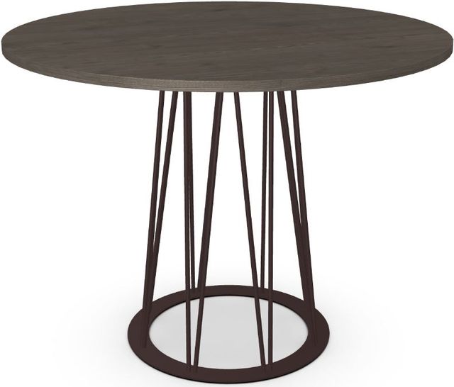 Amisco Customizable Calypso Thermo Fused Laminate Counter Height Table with 48" Tabletop-0