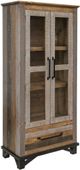 International Furniture Direct Loft Brown Natural Brown Cabinet-0