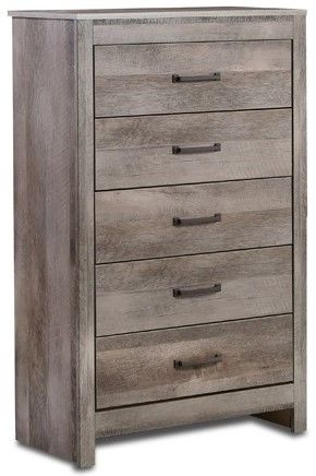 American Wholesale Furniture Langston Grey Chest-0