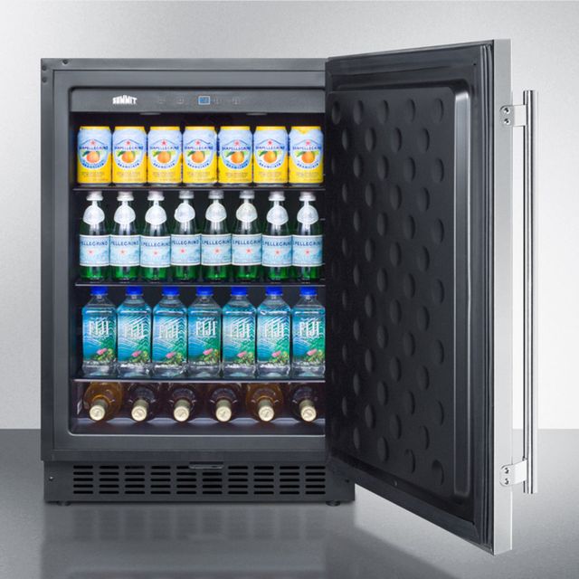 Summit® 24" 4.6 Cu. Ft. Stainless Steel Outdoor Refrigerator-3