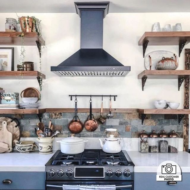 ZLINE Designer Series 36" Oil-Rubbed Bronze Wall Mount Range Hood-1