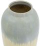 A & B Home Blue/Cream Reactive Glaze Ceramic Vase-1