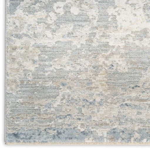 Nourison Home™ Envy Blue Silver 5'x8' Style 1 Area Rug-2