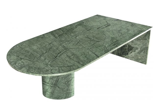 Meridian Furniture Salerno Green Marble Coffee Table-0