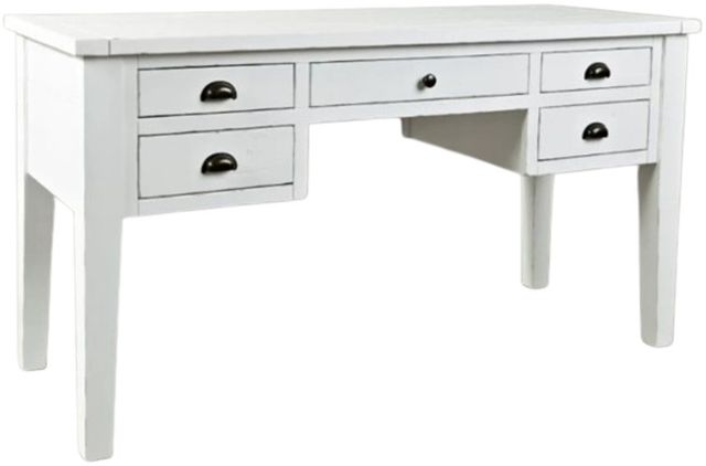Jofran Inc. Artisan's Craft Weathered White Desk-0