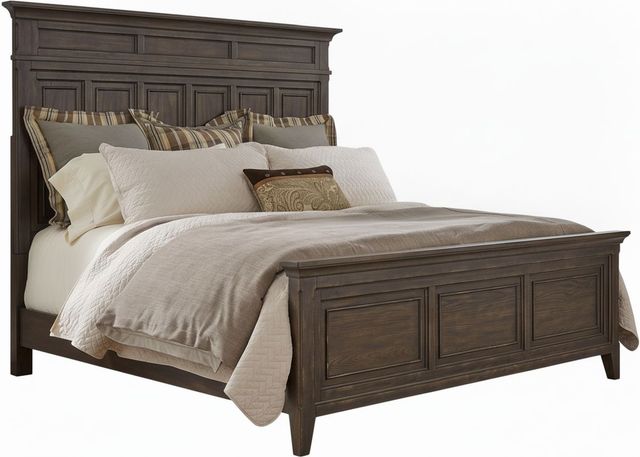 Liberty Furniture Paradise Valley 4-Piece Saddle Brown California King Bedroom Set-1