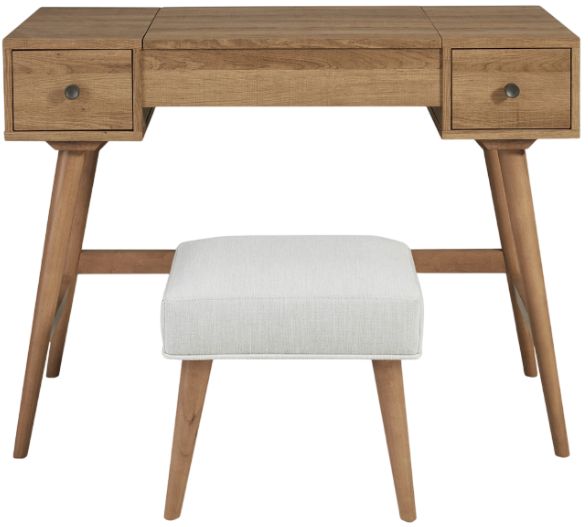 Signature Design by Ashley® Thadamere 2-Piece Light Brown Vanity Set-2