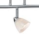 Cal® Lighting & Accessories Brushed Steel/White Serpentine Light-1