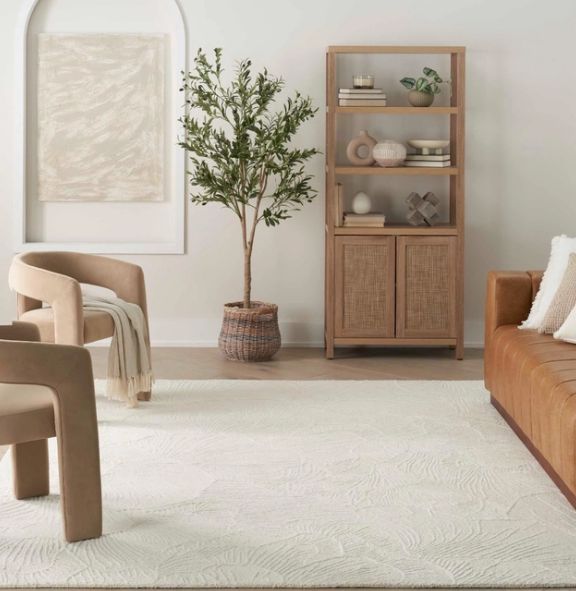 Nourison Home™ Avra Ivory 5'x7' Area Rug-2