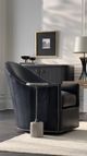 Fairfield® Customizable Pelle Provisions Marsden Swivel Glider Chair-4