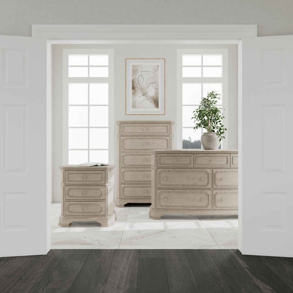 Vintage Dresser ヴィンテージ　ドレッサー Swedish Dresser in Oak ヴィンテージ ドレッサー 鏡台 オーク材