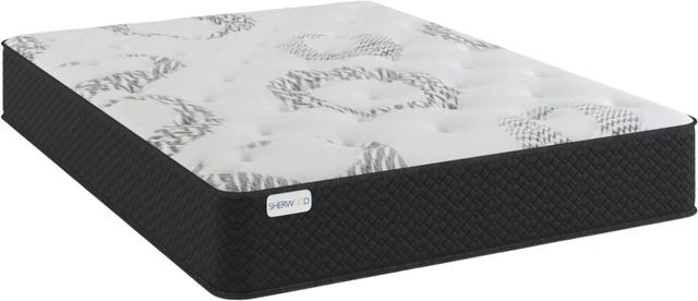 Sherwood® Bedding XXV Manhattan Nyx 10" Wrapped Coil Ultra Firm Tight Top Twin Mattress in a Box-0