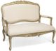 Crestview Collection Etruscan Beige Settee-1