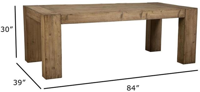 Nest Home Collections Maxwell Old Wood Dining Table-3