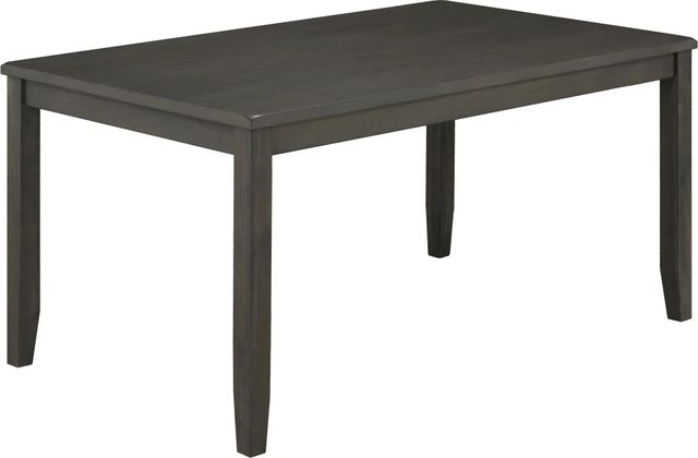 Brassex Inc. Eastwood 7-Piece Black/Grey Dining Set-1