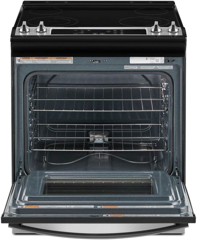 Whirlpool® 30" Stainless Steel Slide In Electric Range-1