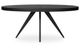 Moe's Home Collection Parq Black Oval Dining Table-1