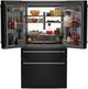 Café™ 36" 28.7 Cu. Ft. Matte Black French Door Refrigerator-3