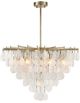 Uttermost® Goccia Silver 8-Light Tear Drop Pendant-4