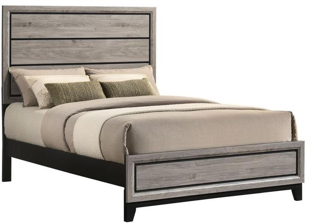 Coaster® Valen Light Taupe Youth Full Panel Bed-3