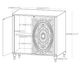 Coaster® Cardella Distressed White 2-Door Cabinet-4