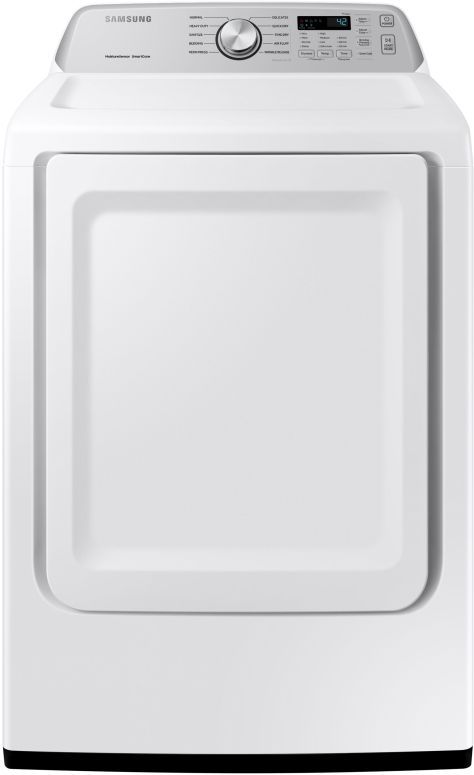 Samsung 3400 Series 7.4 Cu. Ft. White Front Load Electric Dryer-0