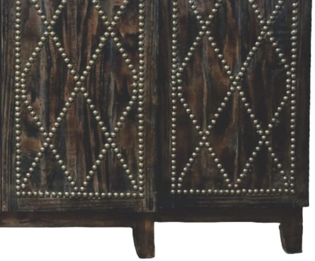 Million Dollar Rustic Burnt Walnut Console -2
