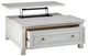 Signature Design by Ashley® Robbinsdale Antique White Lift-Top Cocktail Table-2