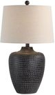 Renwil® Everren Agueda Dark Brown/Oatmeal Table Lamp-1