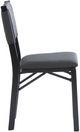 Linon Black 2-Piece Black Folding Dining Chair Set-3