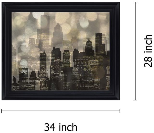 Classy Living Luminous Skyline Wall Art-1