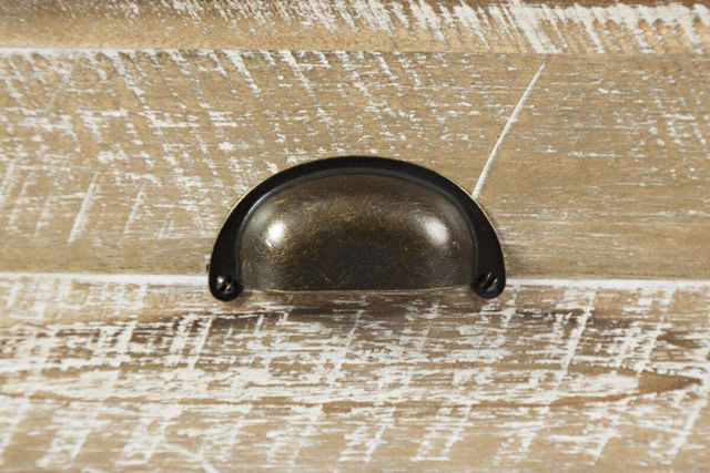 Jofran Inc. Artisan's Craft Washed Gray Coffee Table-3
