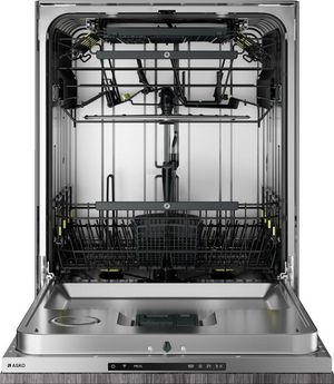 Front view of the ASKO Logic Series 24" Panel Ready Custom Panel Built In Dishwasher