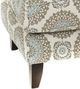 Fusion Furniture Grande Brianne Twilight Accent Ottoman-1