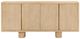 Dovetail Furniture Thalia Light Natural 4-Door Sideboard-2