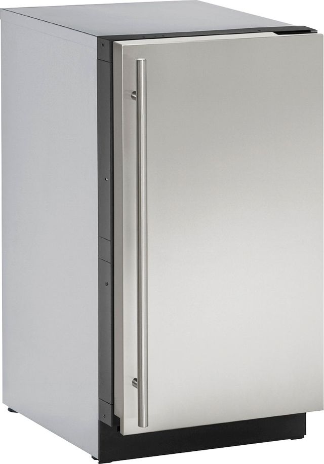 U-Line® 3000 Series 18" 55 lb. Stainless Solid Ice Maker